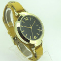 Geneva quartz alloy women waterproof leather bracelet watch at lady